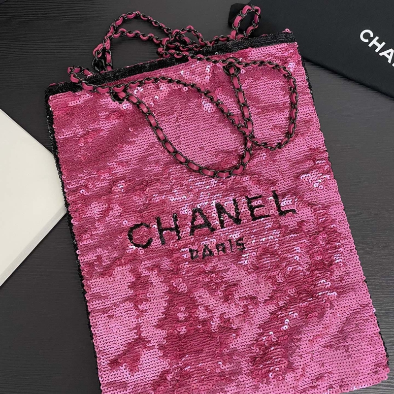Ch*el shopping bags